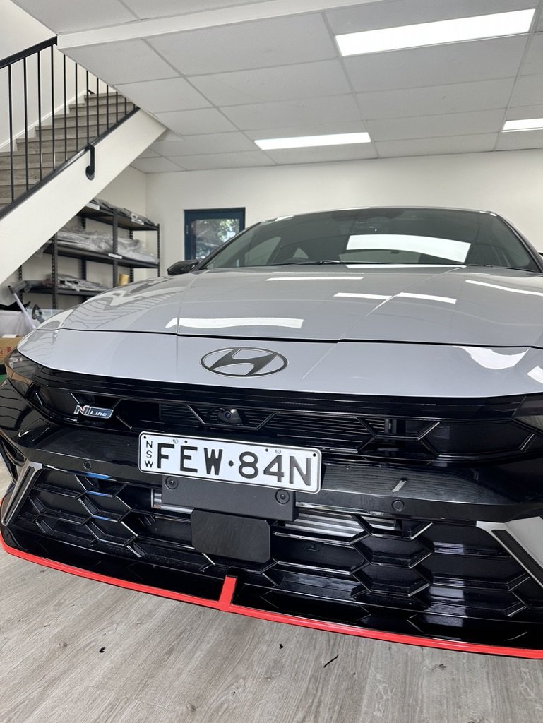 Hyundai i30 N Line Sedan Front and Rear Badge Overlay 2023+
