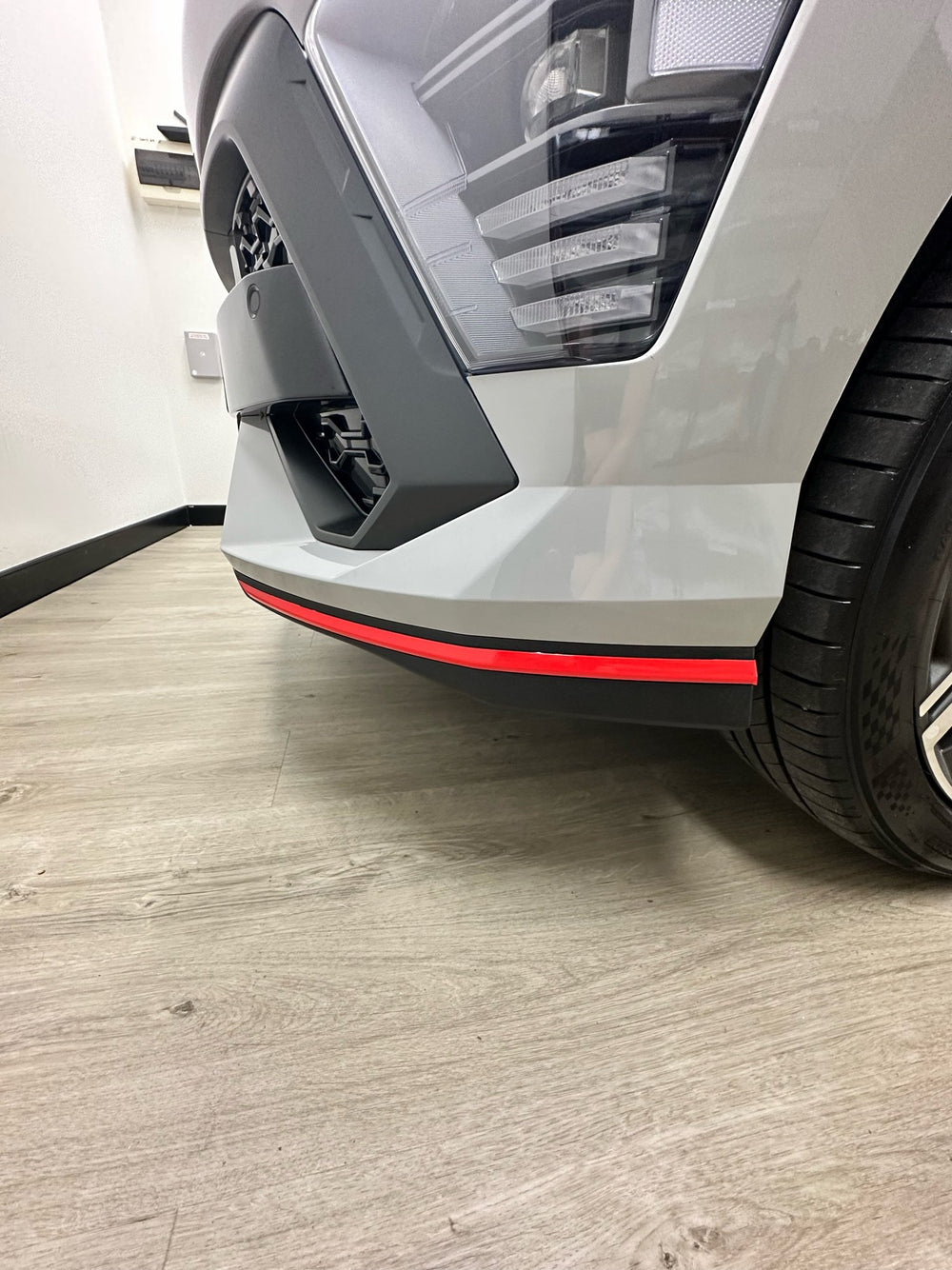 Hyundai Kona N Line Front Splitter Accent Overlay 2024+