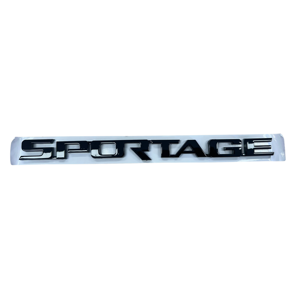 thumbnail image 2 of New Black 3D Logo Emblem Badge For Kia Sportage 2019 2020 – Front Rear 2 of 5