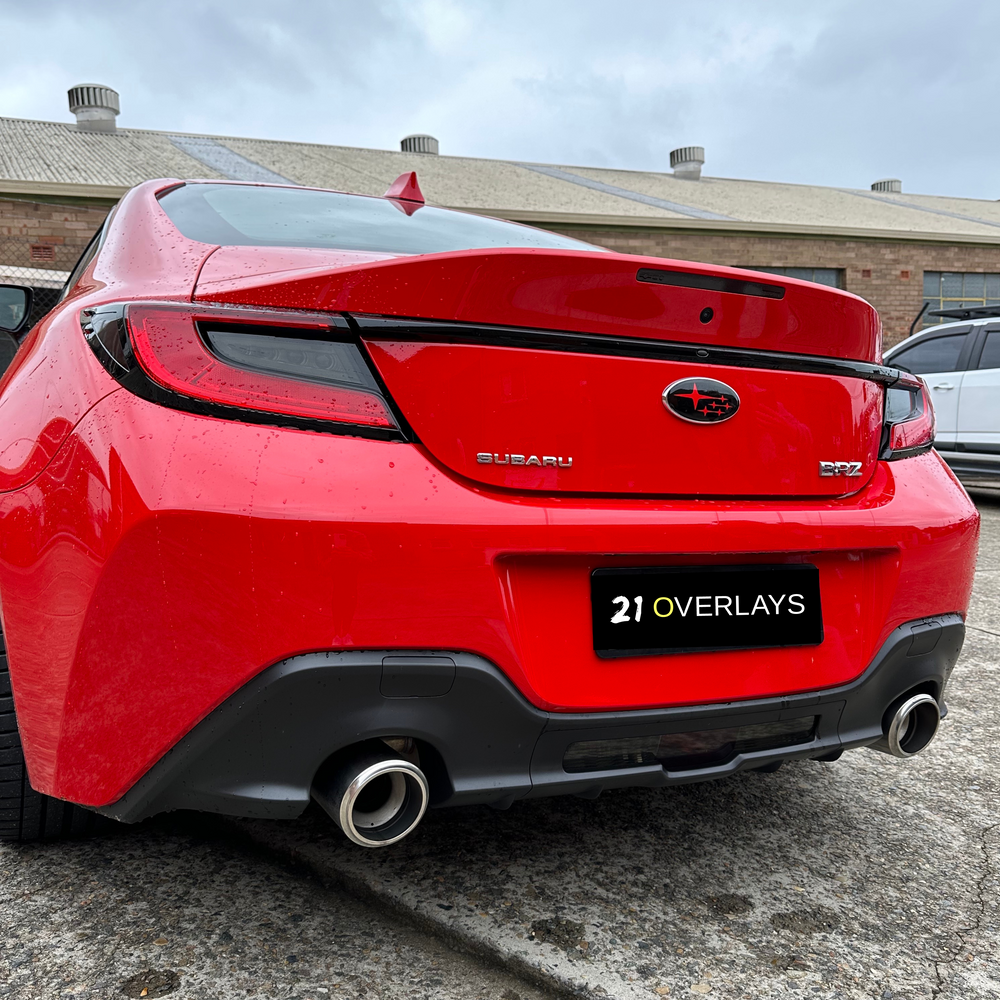 Subaru BRZ ZD8 Blinker/Reverse "Inner" Tail Light Overlay 2022+