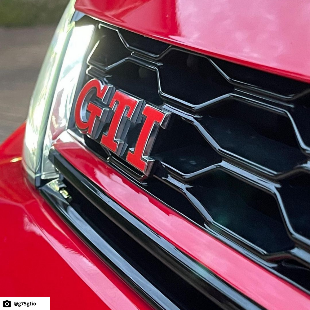 Volkswagen Golf Mk6 GTI Badge Overlay Front and Rear