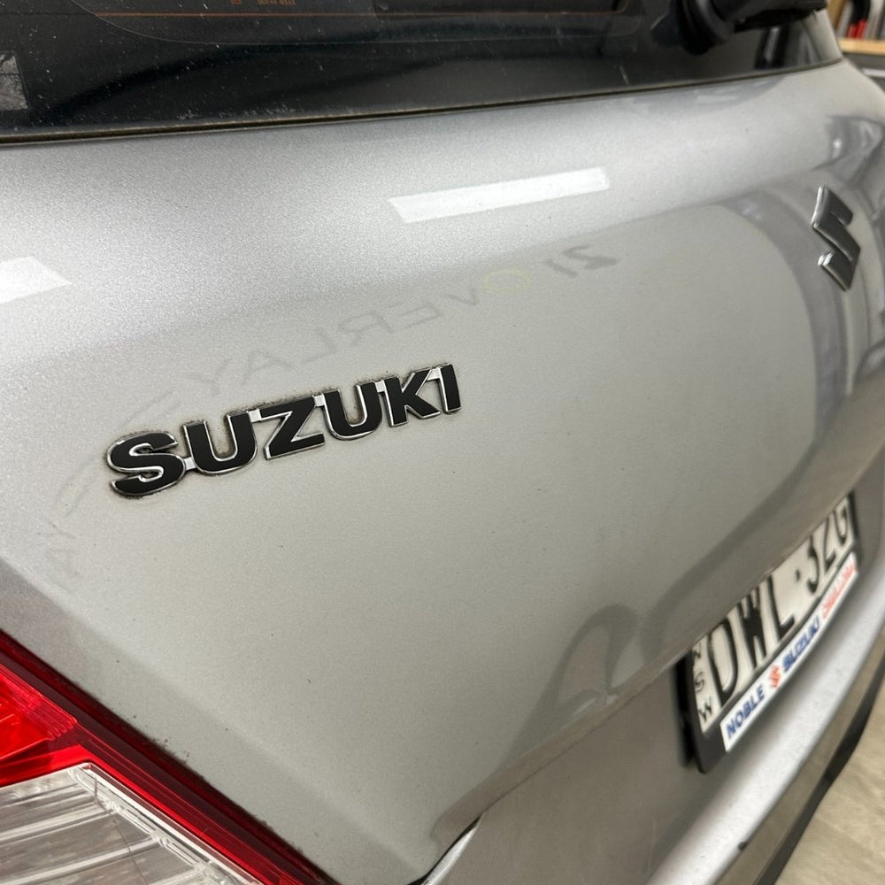 Suzuki Swift Rear "SUZUKI" Badge Overlay 2012-2024+
