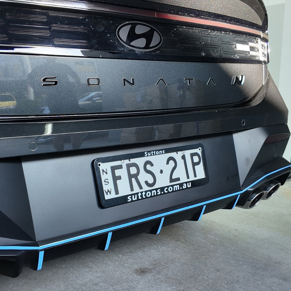 Fits Hyundai Sonata N Line 2023+ - Coloured Accent Overlay Full Kit