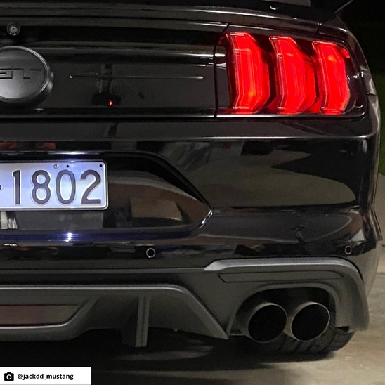Ford Mustang Rear Reflector Overlays 2015-2017