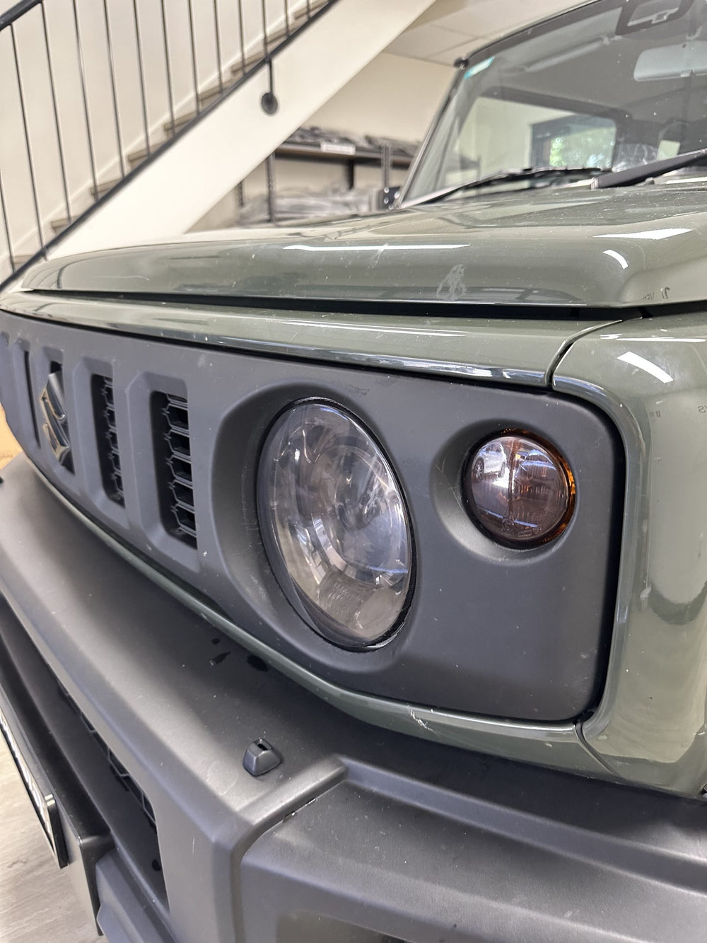 Suzuki Jimny Headlight Overlay