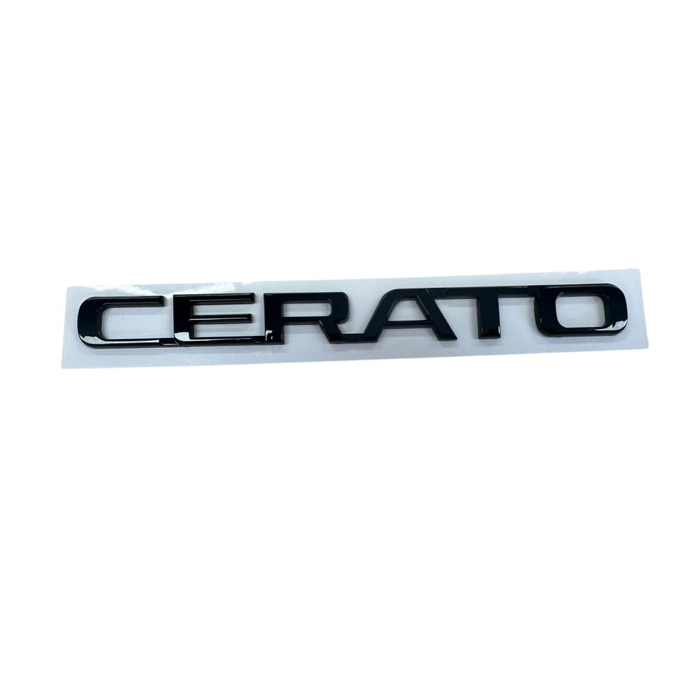 Fits Kia Cerato "CERATO" Rear Badge Replacement (Sedan Only) 2021-2024
