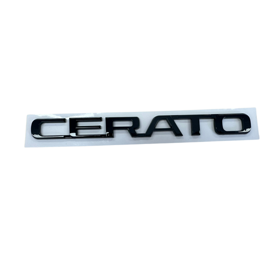 Fits Kia Cerato "CERATO" Rear Badge Replacement (Sedan Only) 2021-2024