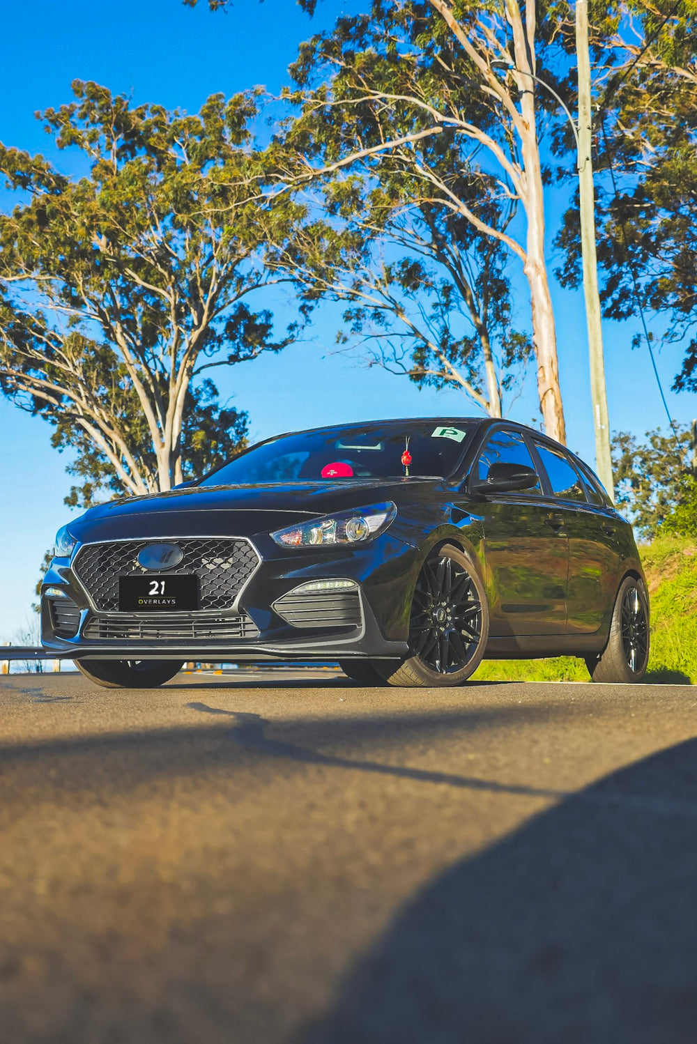 Hyundai i30 "N" Style Front Badge Overlay 2017-2023