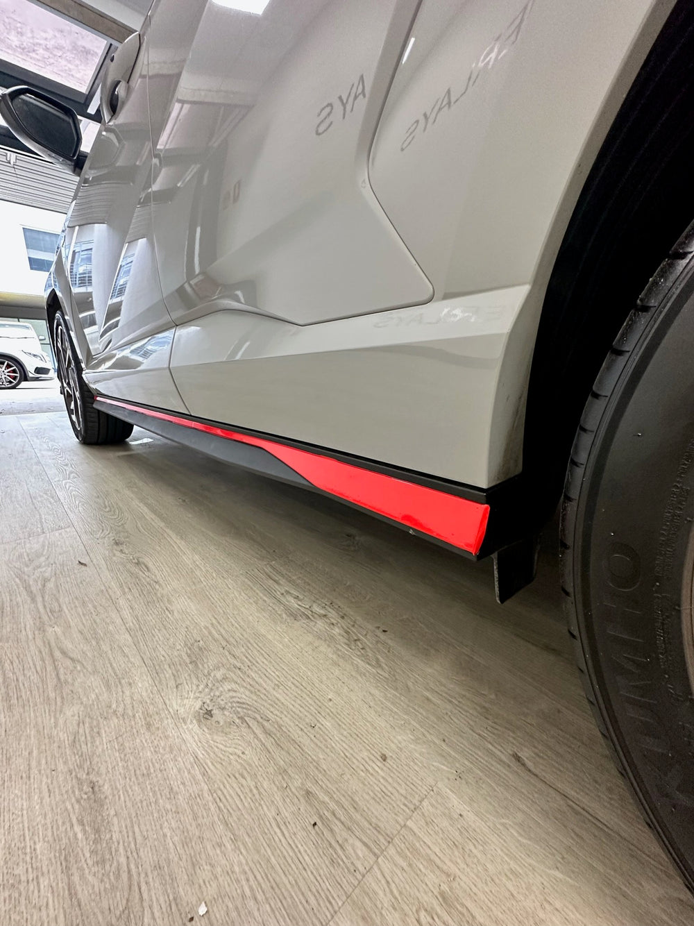 Hyundai Kona N Line Coloured Accent Overlay Full Kit 2024+
