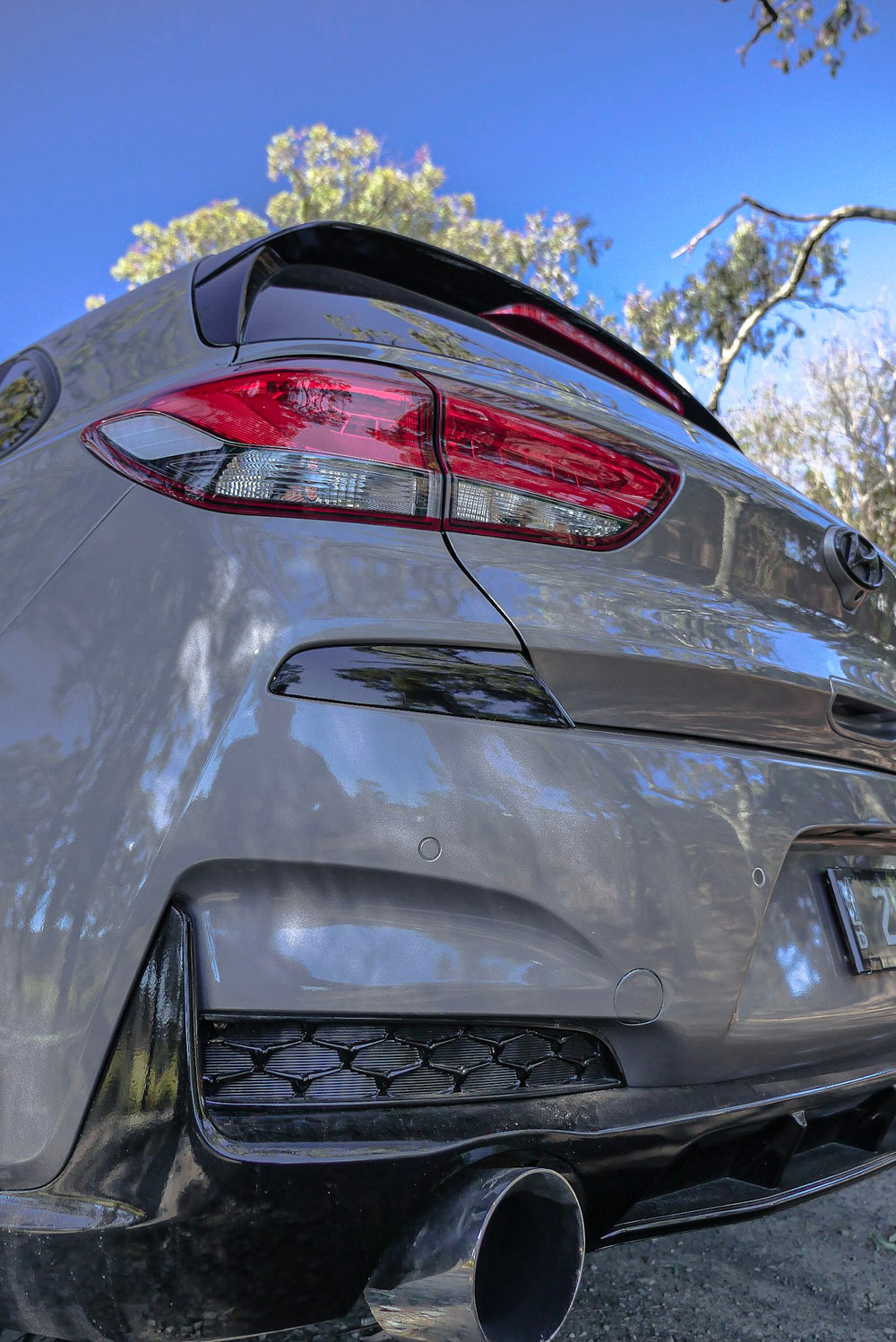 Hyundai i30 N Line Rear Reflector Overlays 2017-2023