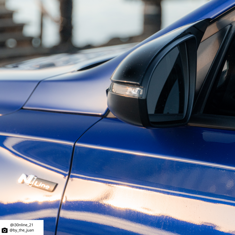 Hyundai i30 N Line Side Mirror Indicator Overlays 2017-2025
