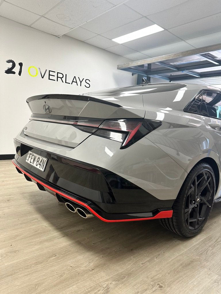 Hyundai i30 N/ N Line Sedan Tail Light "Outer" Overlay 2023+