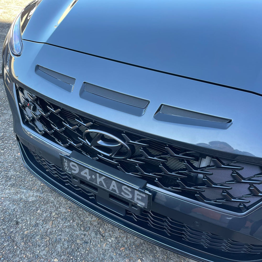 Hyundai Kona N Front Splitter Accent Overlay 2021-2023