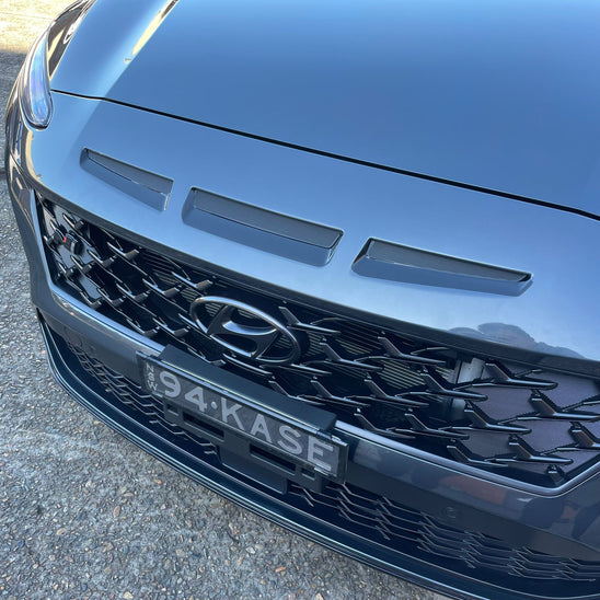 Hyundai Kona N Front Bumper Accent Overlay 2021-2023