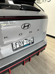 Hyundai Kona "KONA" Rear Badge Overlay 2024+