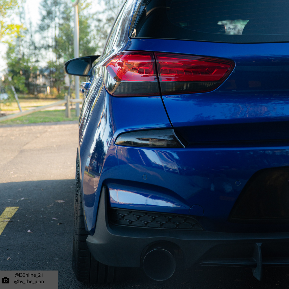 Hyundai i30 N Line Tail Light Overlay 2017-2023