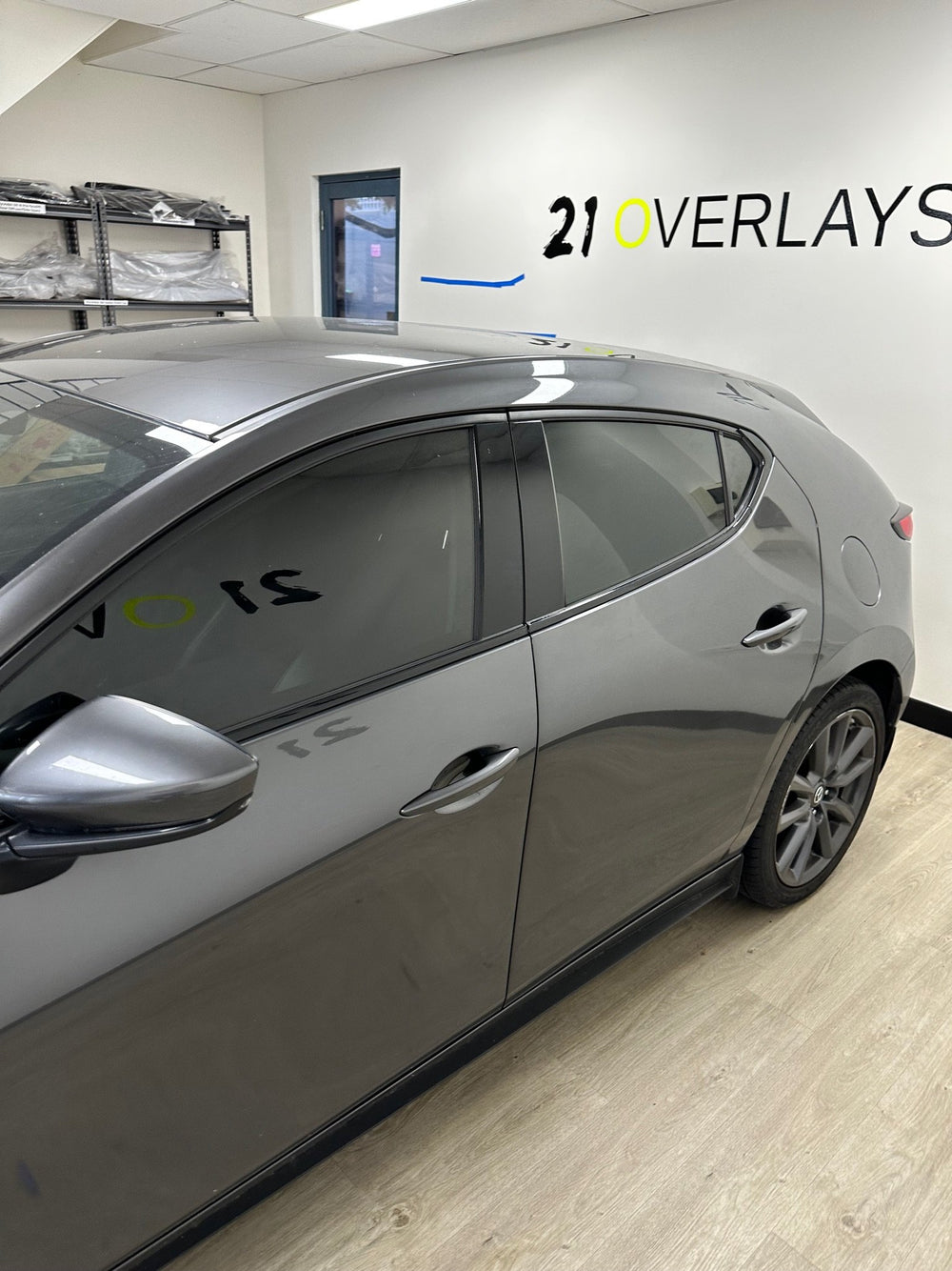Mazda 3 Window Trim Chrome Delete 2022+