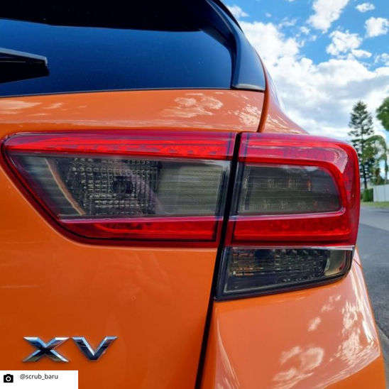 Fits Subaru Crosstrek XV/Impreza 2018-2022 - Tail Light & Turn Signal Overlay