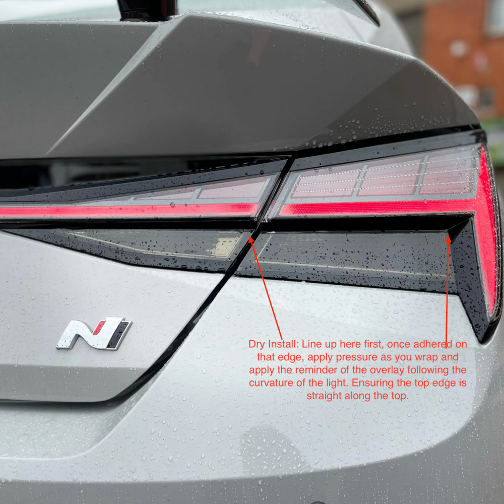 Hyundai i30 N Sedan Tail light Inner Overlay 2021-2023