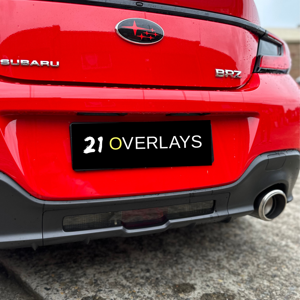 Subaru BRZ ZD8 Reverse and Rear Fog Light Overlay 2022+