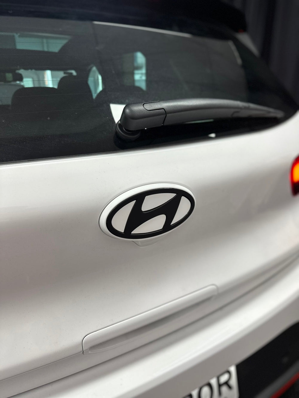 Hyundai Facelift i30 N Line Hatch Rear Badge Overlay 2024+
