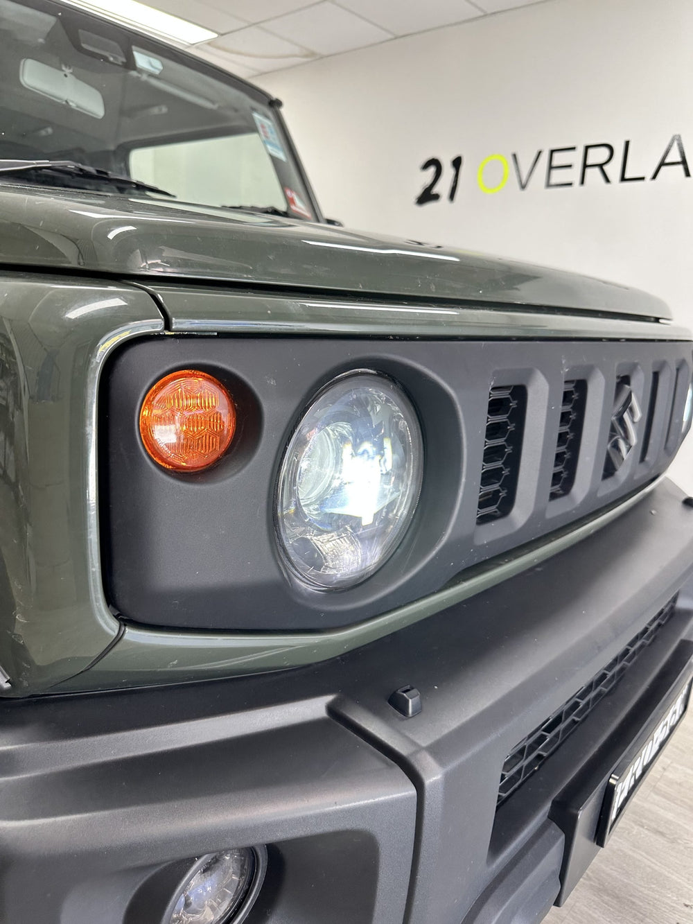 Suzuki Jimny Headlight Overlay