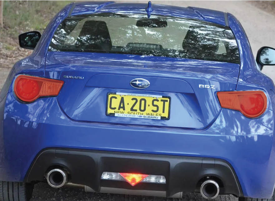 Subaru BRZ/FRS Partial Tail Light Overlay  2012-2017