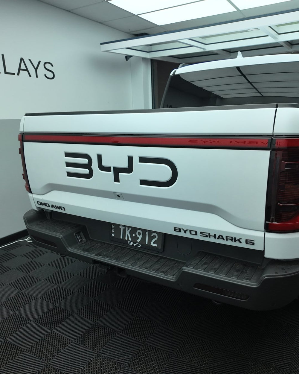 BYD Shark 6 Rear Reflector Overlay