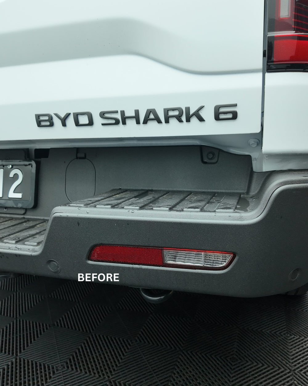 BYD Shark 6 Rear Reflector Overlay
