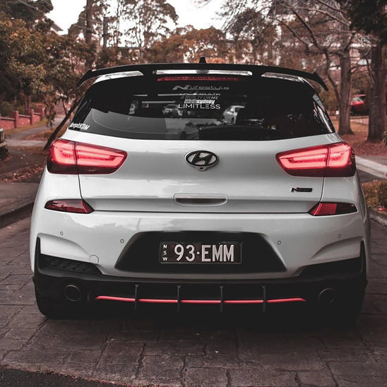 Hyundai i30 N Line License Plate Blackout Kit 2017-2023