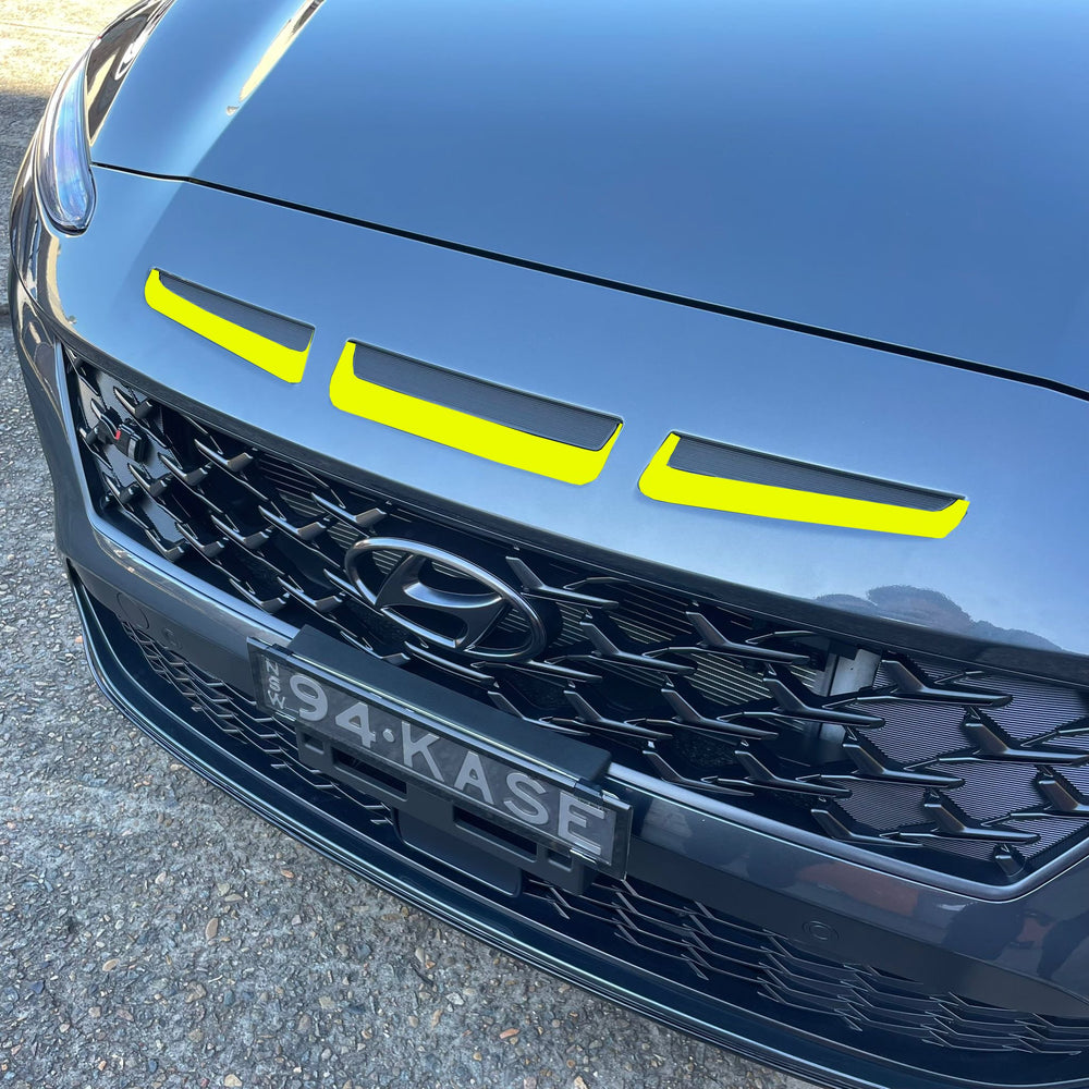 Hyundai Kona N Front Bumper Accent Overlay 2021-2023