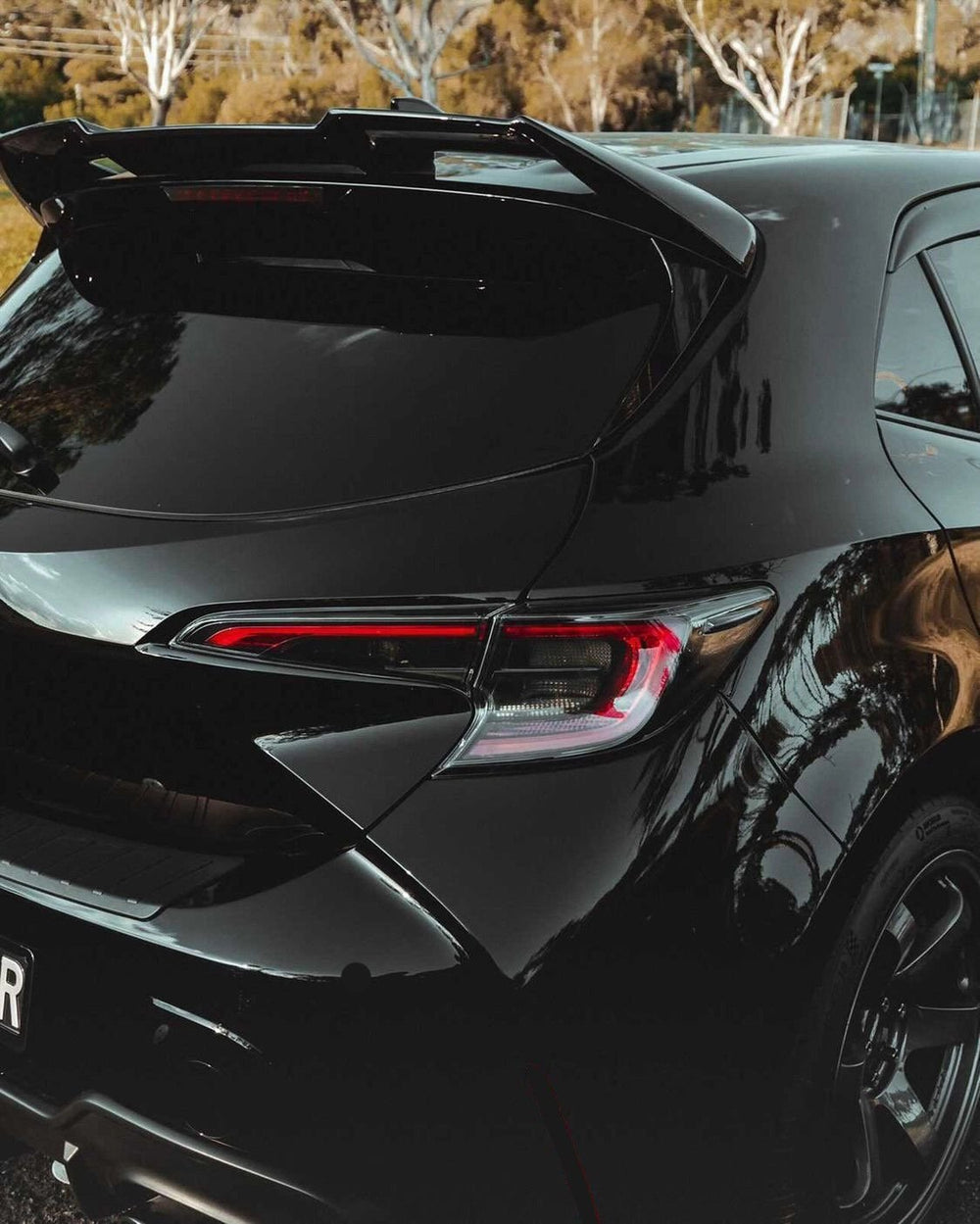 Toyota Corolla Rear Reflector Overlay 2018-2023+