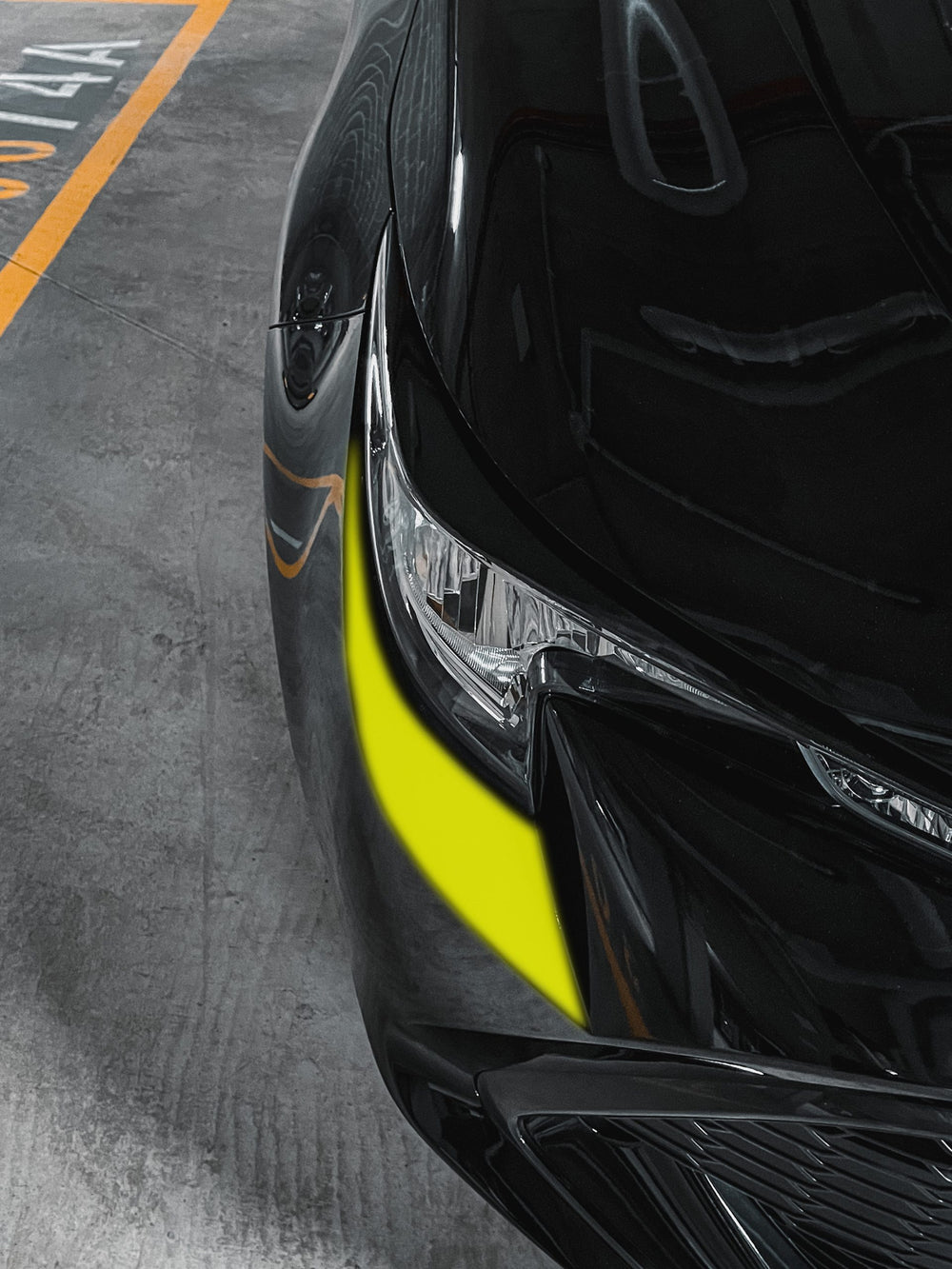 Toyota Corolla Vinyl Under Headlight Eyelids 2018-2023+