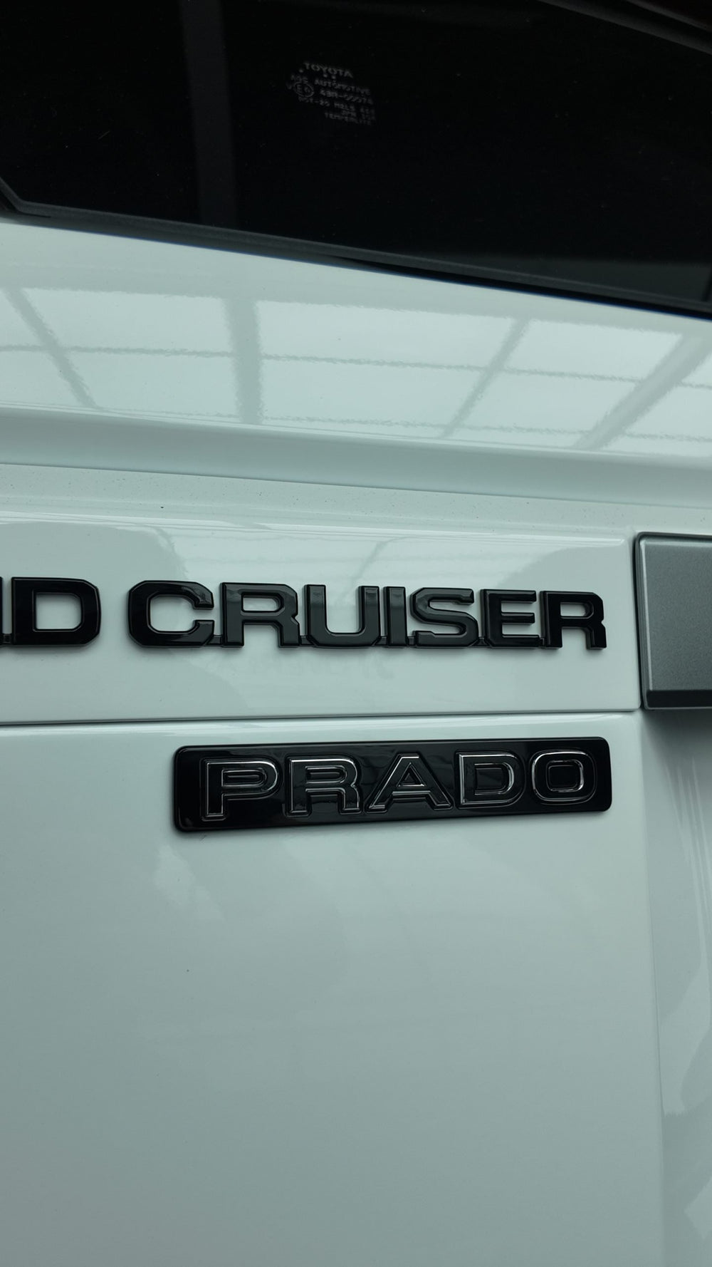 Toyota Prado 250 Rear "PRADO" Lettering Overlay