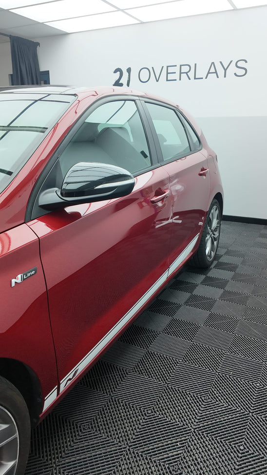 Hyundai i30 Side Stripe Accent Overlay