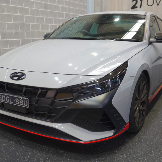 Hyundai i30 Sedan Daytime Running Light Headlight Overlay 2021 - 2023