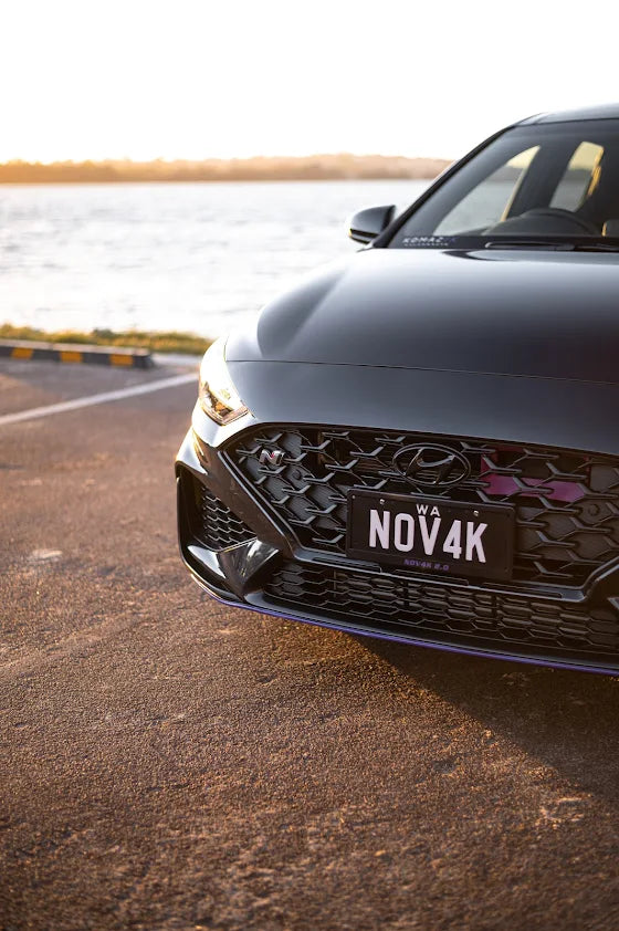 Hyundai Facelift i30 N Front Splitter Accent Overlay Kit 2021-2024