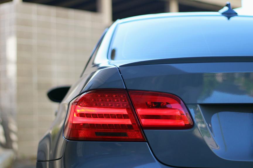 BMW 3 Series M3 (E92 LCI) Partial Tail Light Overlay 2009-2011