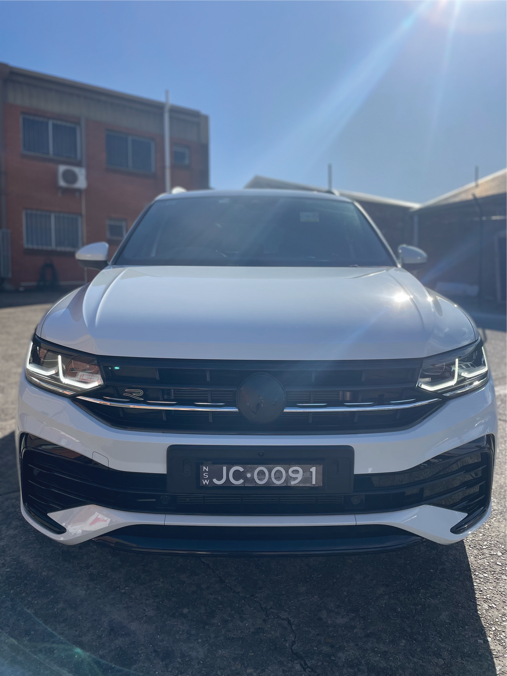 Volkswagen Tiguan Mk2.5 Front Chrome Delete Kit 2022-2024