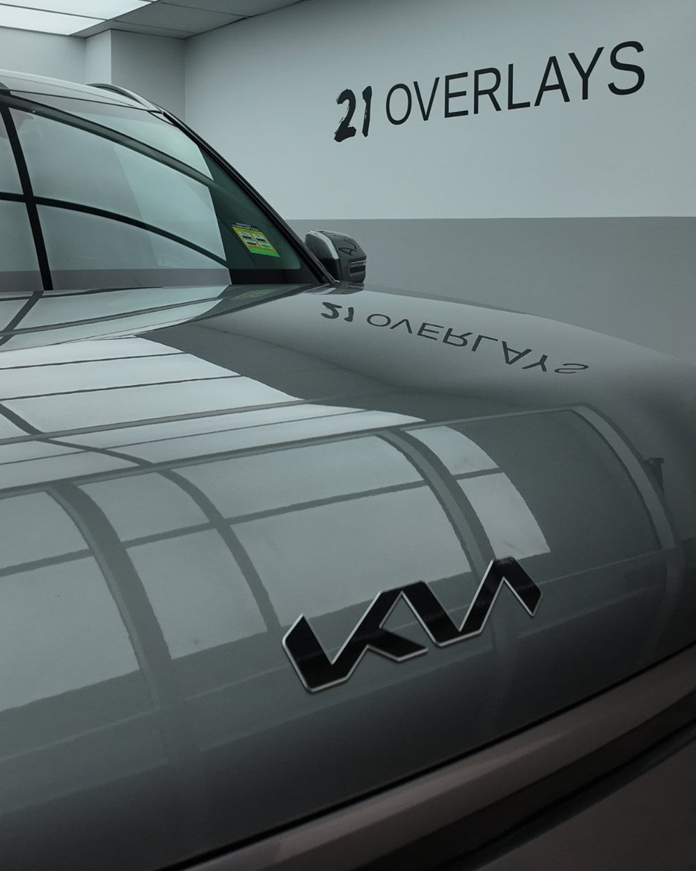 Kia EV9 Front & Rear Badge Overlay 2023+