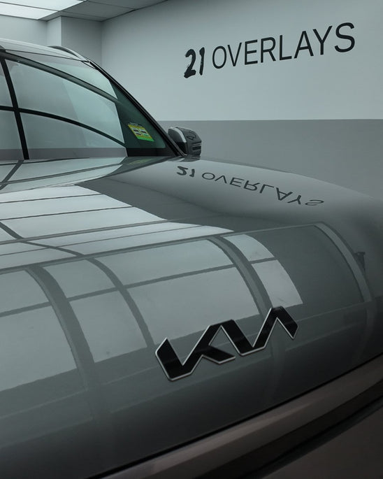 Kia EV9 Front & Rear Badge Overlay 2023+
