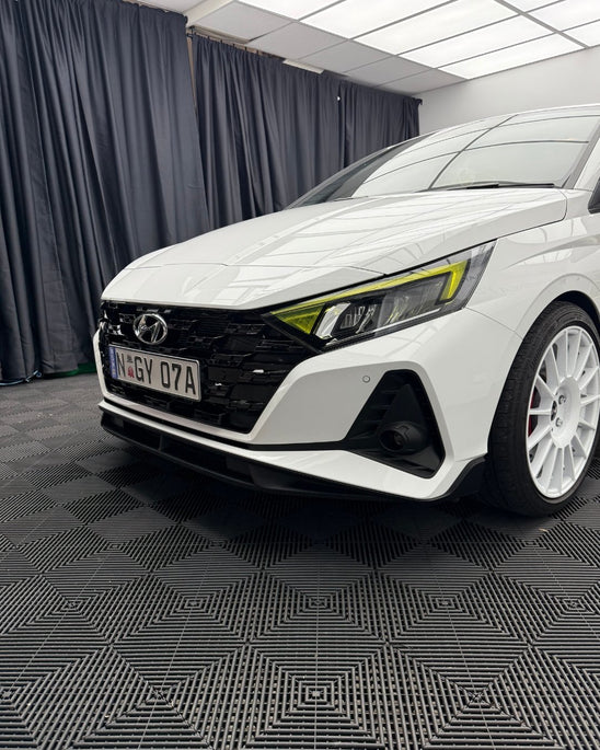 Hyundai i20 N Front Splitter Accent Overlay Kit 2021+