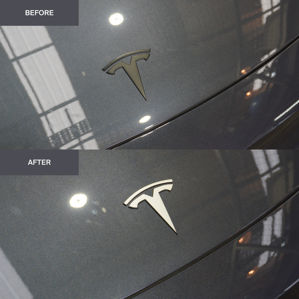 Tesla Model 3 Front Badge Overlay 2024+