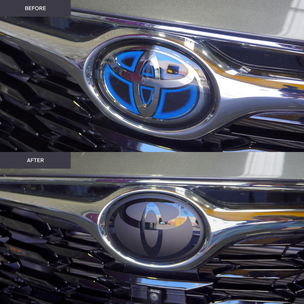 Toyota Kluger Front, Rear and Steering Wheel Badge Overlay Set 2024+