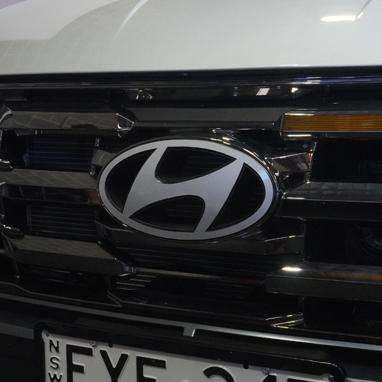 Hyundai Tucson Front Badge Overlay 2025+