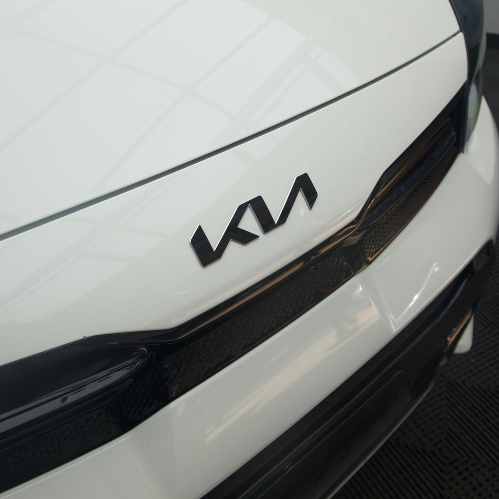 Kia Picanto GT Front & Rear "Kia" Badge Overlay 2021-2023