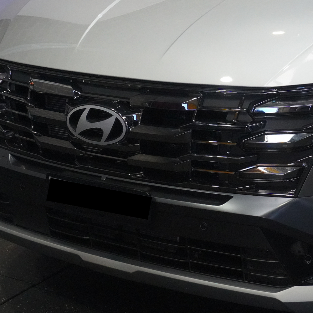 Hyundai Tucson Front Badge Overlay 2025+