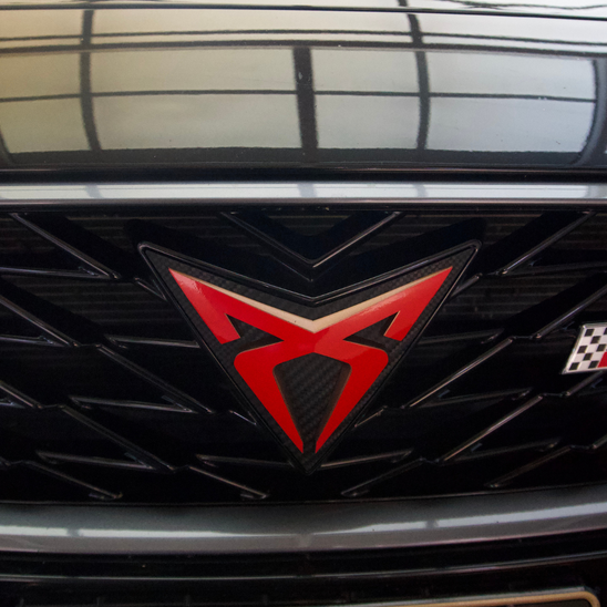 Cupra Leon VZ Front Badge Overlay 2022-2024