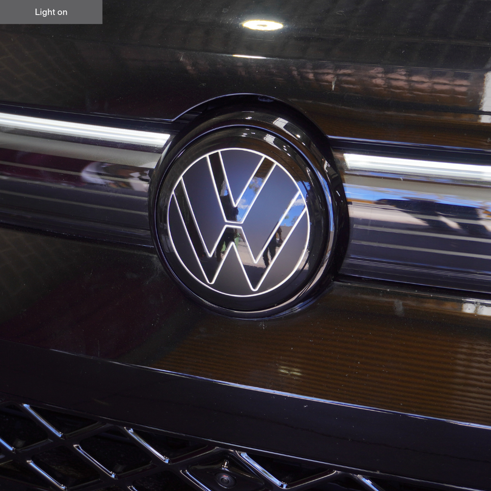 Volkswagen Tiguan Mk3 Front LED Badge Overlay 2026+