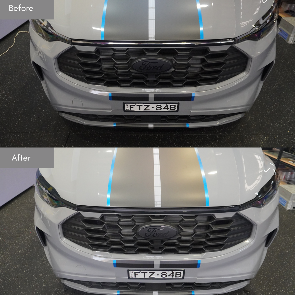 Ford Transit Upper Front Grille Chrome Delete 2025+